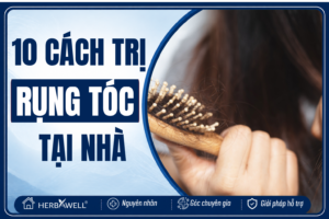 10 cách trị rụng tóc tại nhà
