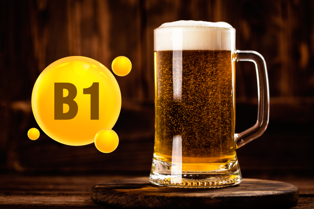 Gội đầu bằng bia và vitamin B1