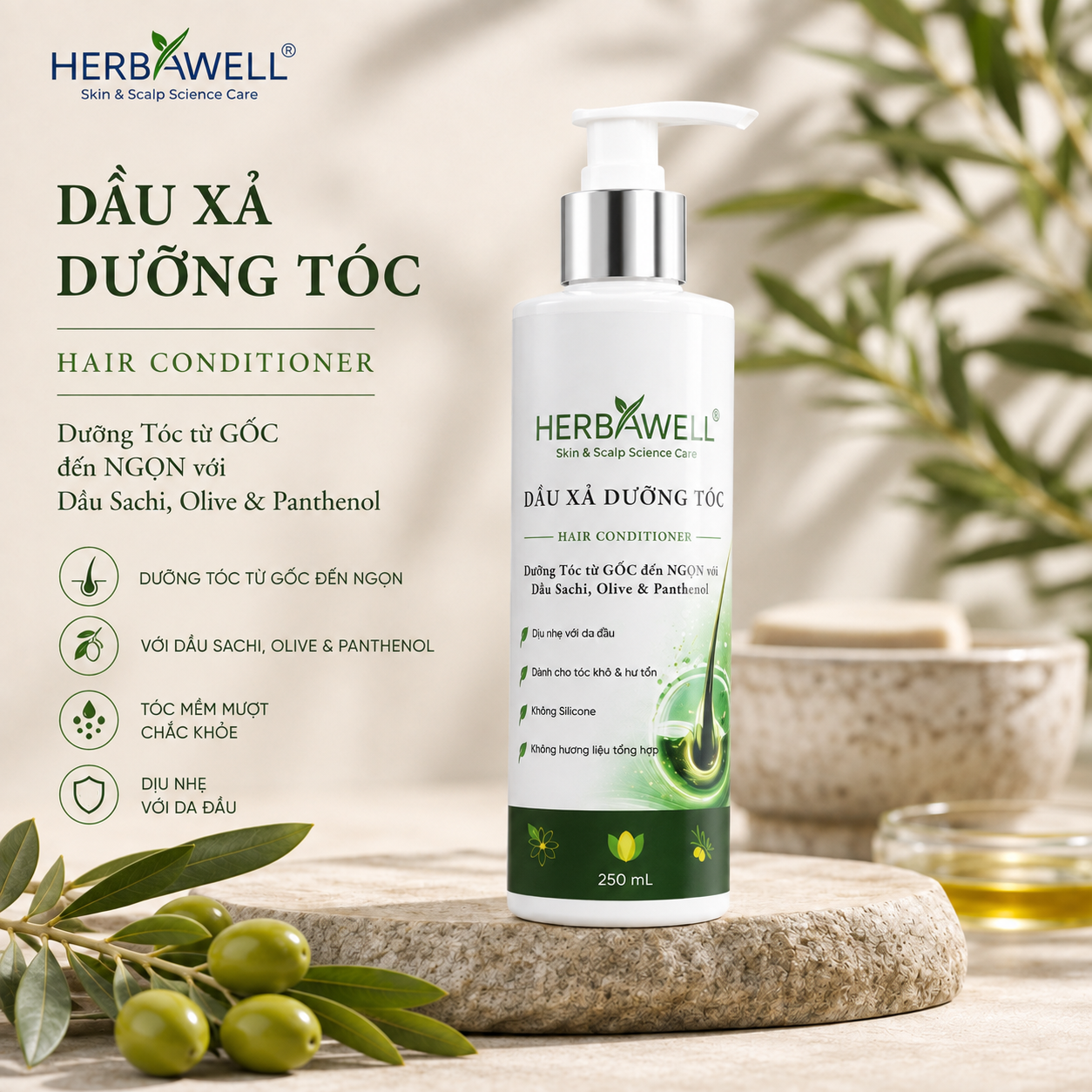 Dầu xả dưỡng tóc 250ml