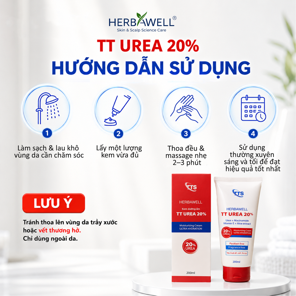 Kem dưỡng ẩm TT Urea 20%