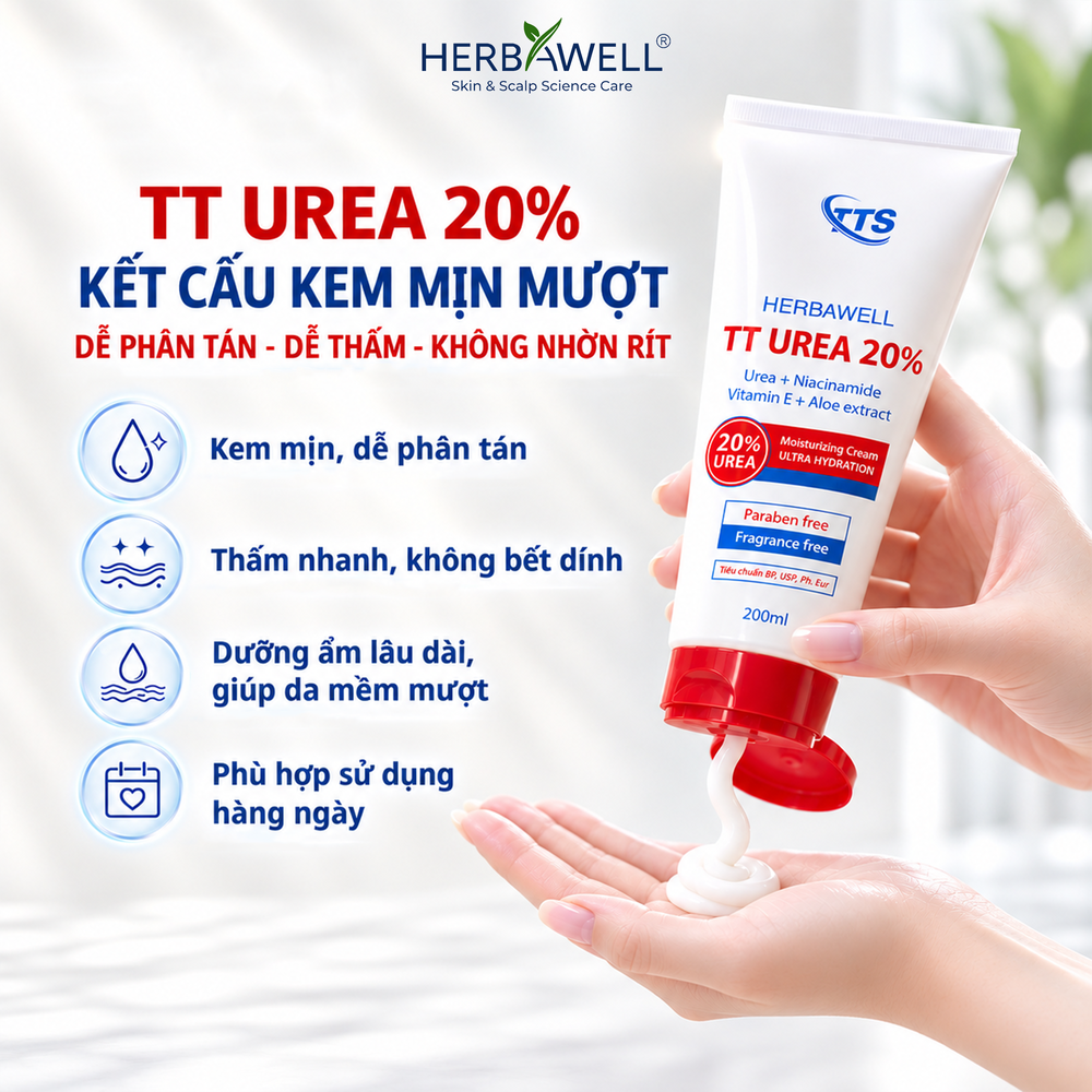 Kem dưỡng ẩm TT Urea 20%