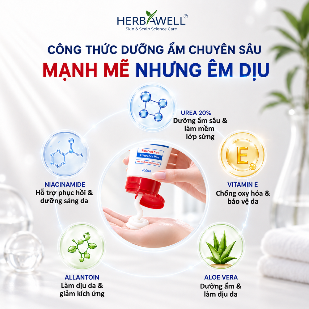 Kem dưỡng ẩm TT Urea 20%