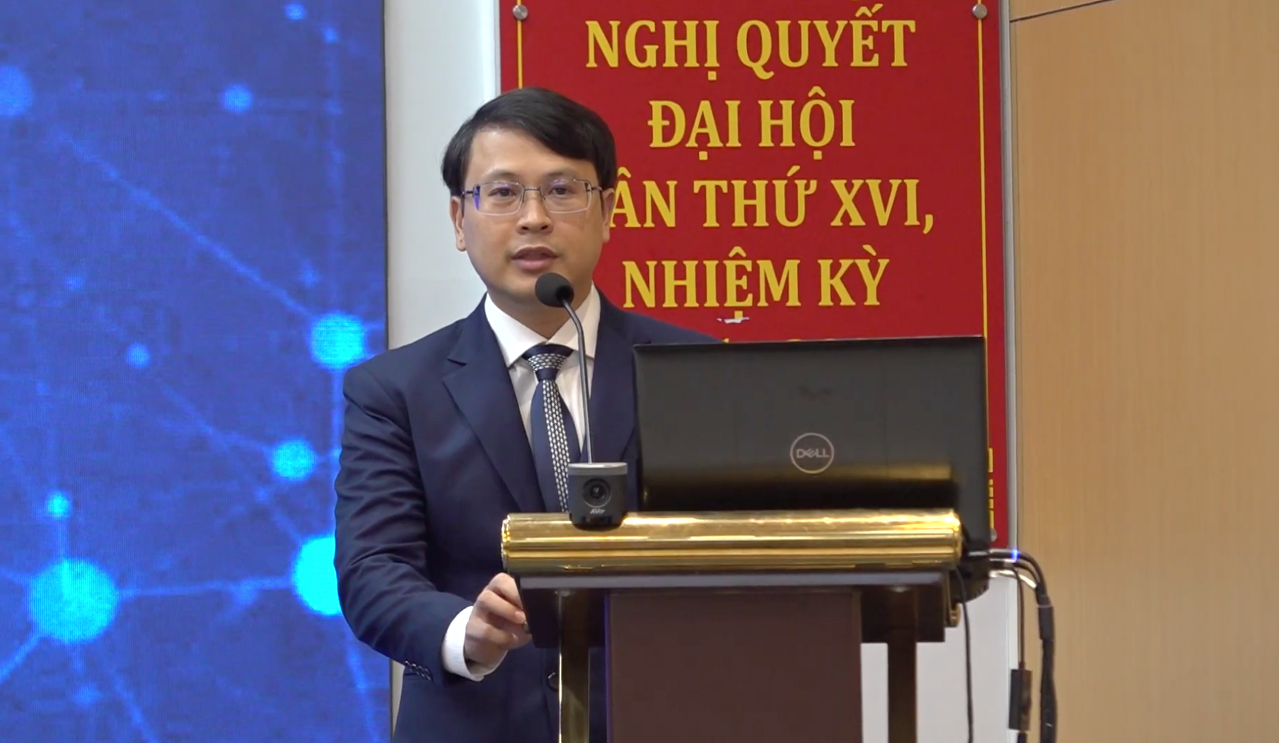 -BS.CKII Nguyễn Vũ Hoàng – Phó Giám đốc Bệnh viện Da Liễu TP. HCM phát biểu tại hội thảo